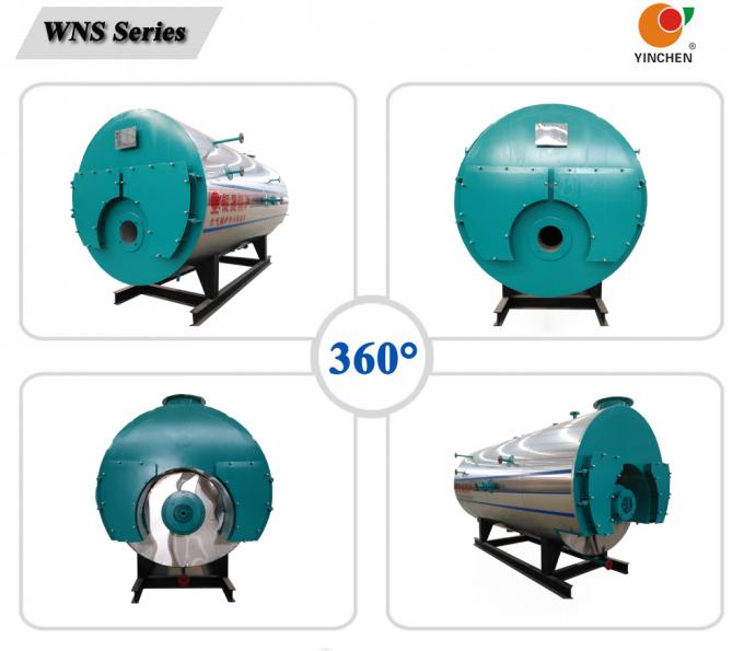 WNSシリーズ火管の自動1-20トン産業オイルのガス燃焼の蒸気ボイラ
