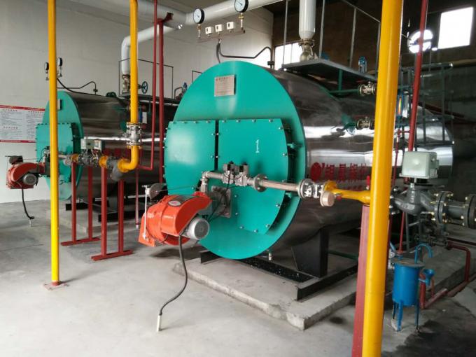 3つのパスの製薬産業のための産業蒸気ボイラのガス燃焼の熱湯ボイラー